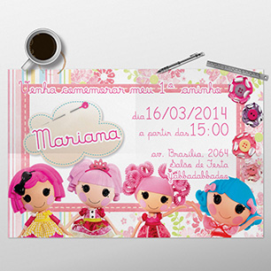 Convite do Aniversário da Mariana