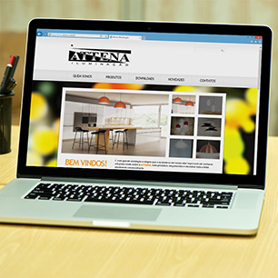 Novo site da Attena Iluminação